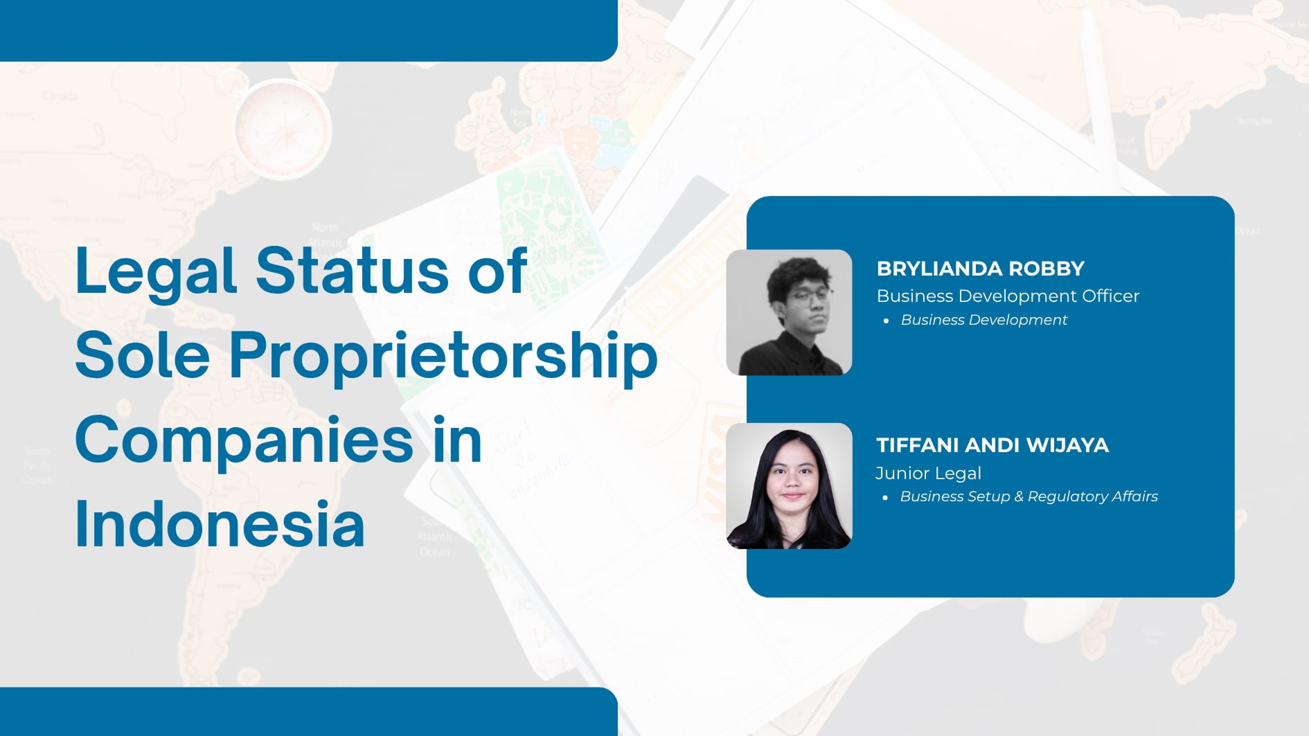Legal Status of Sole Proprietorship Companies in Indonesia