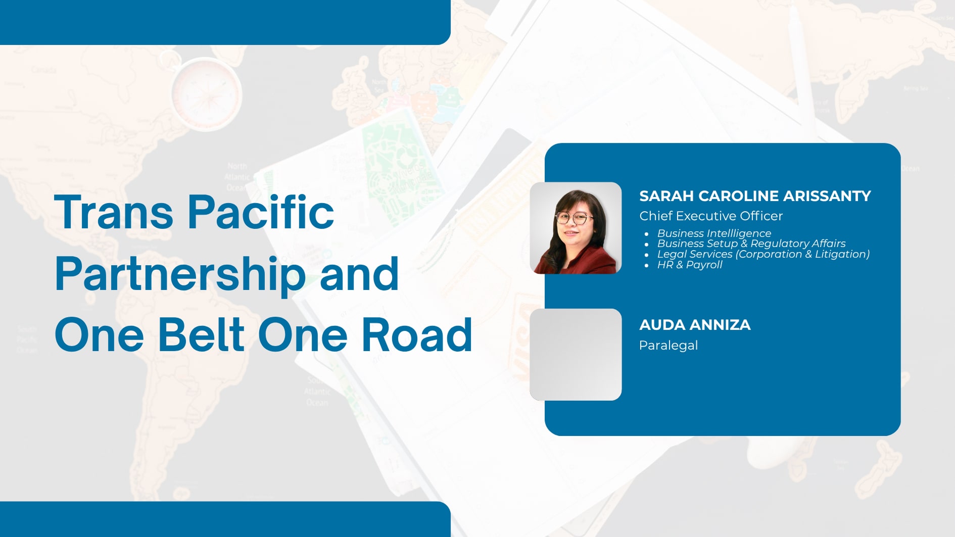 Trans Pacific Partnership and One Belt One Road